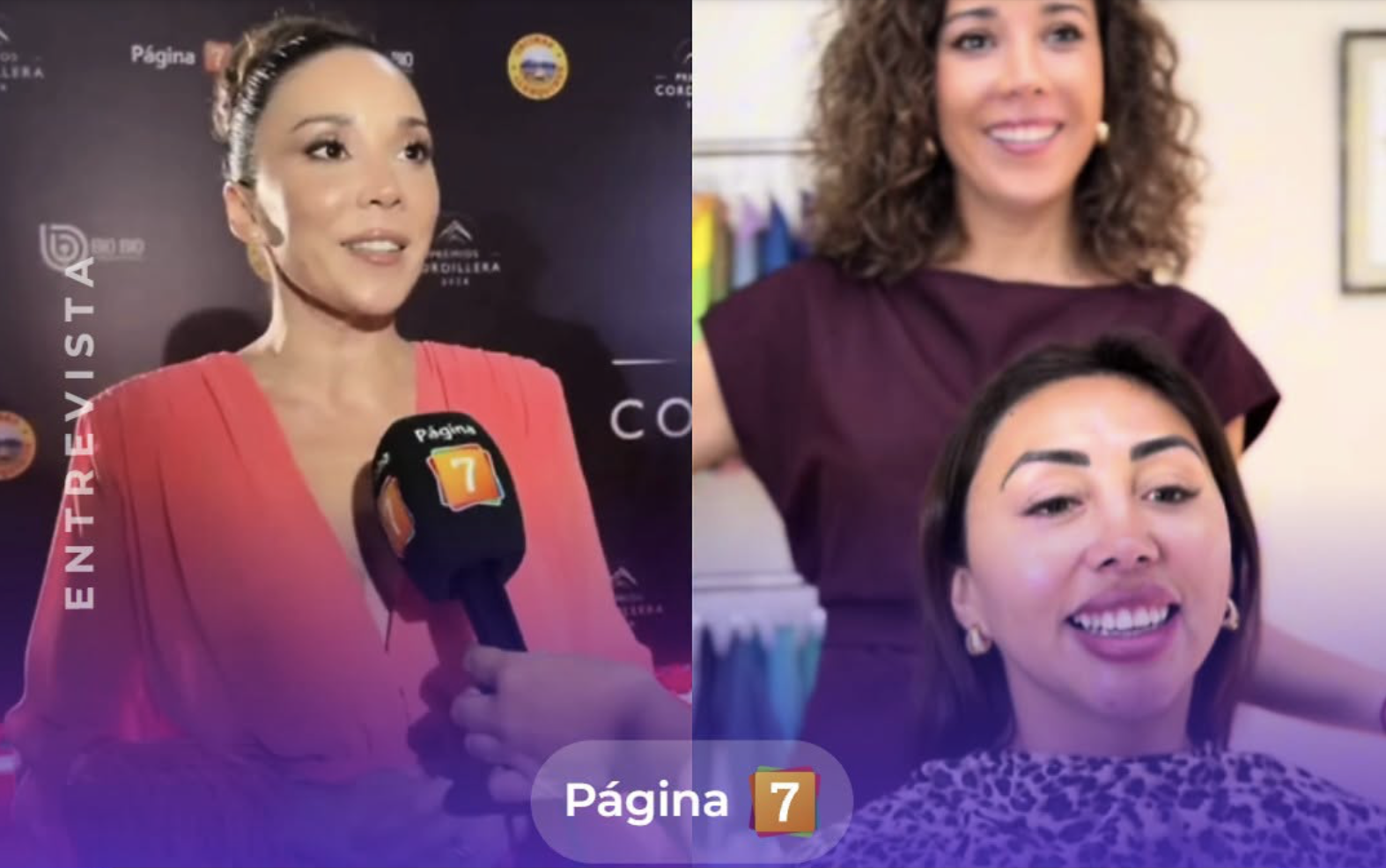 Fran Soublette  en premios Cordillera / Entrevista página 7 - Colorimetría a Naya Fácil